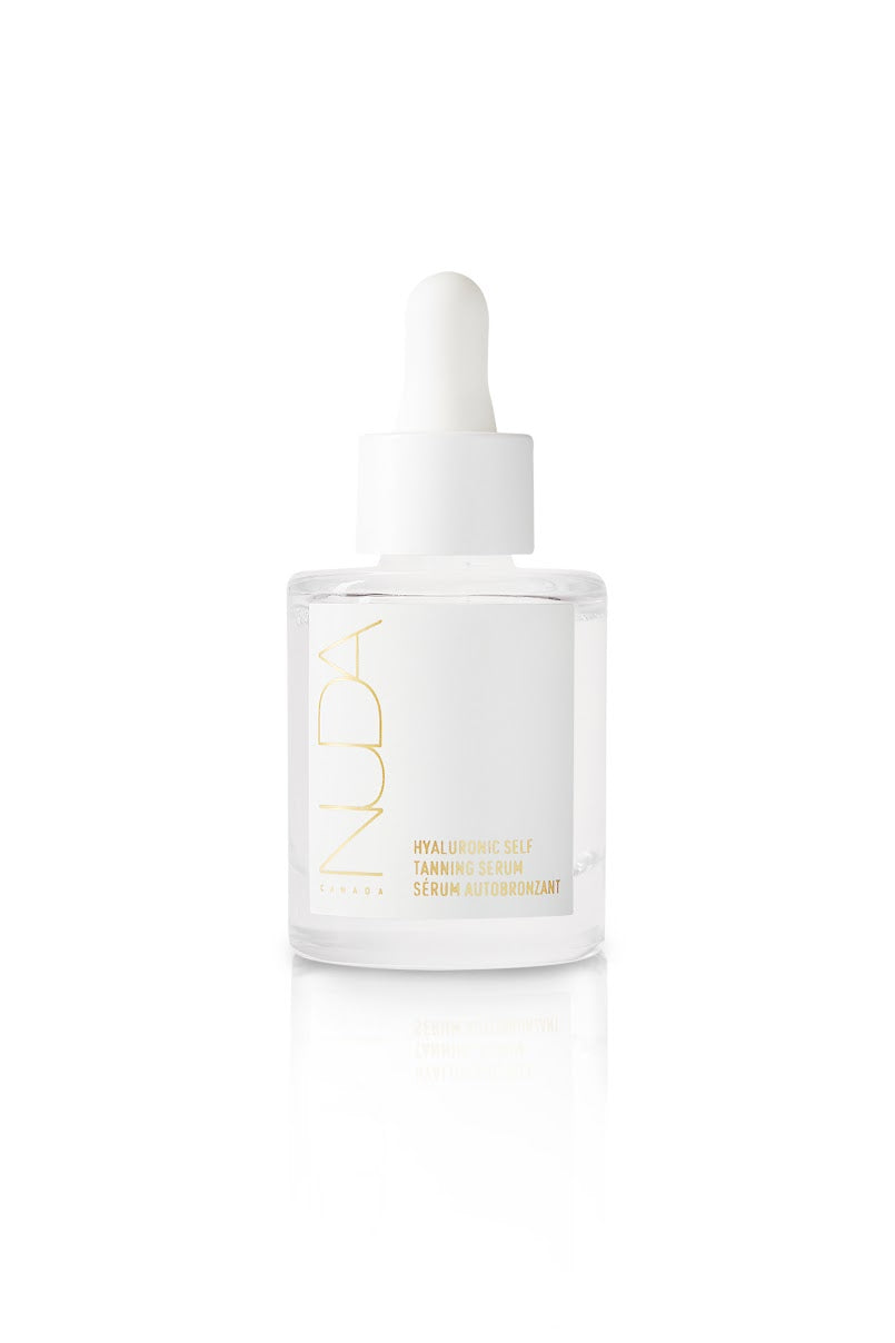 Sérum autobronzant d’acide hyaluronique
