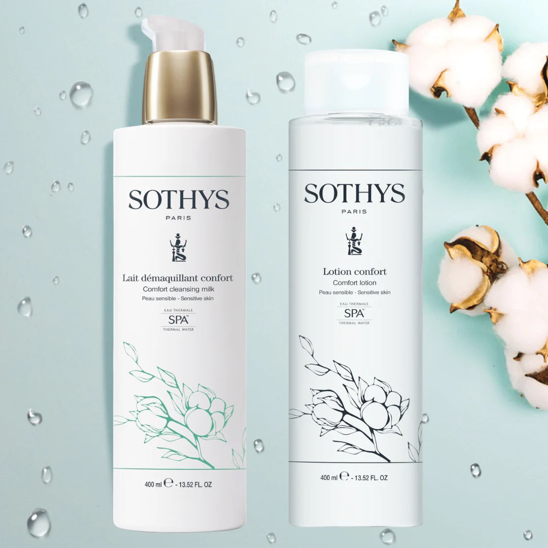 Sothys - Duo lait lotion démaquillant confort
