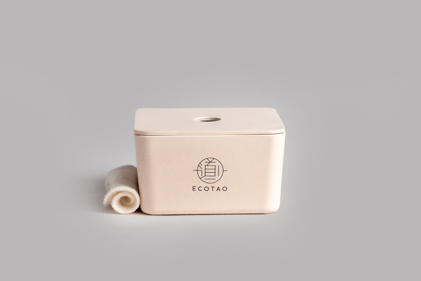 Écotao - Lingettes boîtier beige
