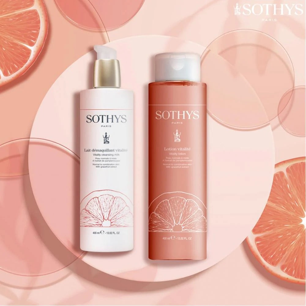 Sothys - Duo lait lotion démaquillant vitalité