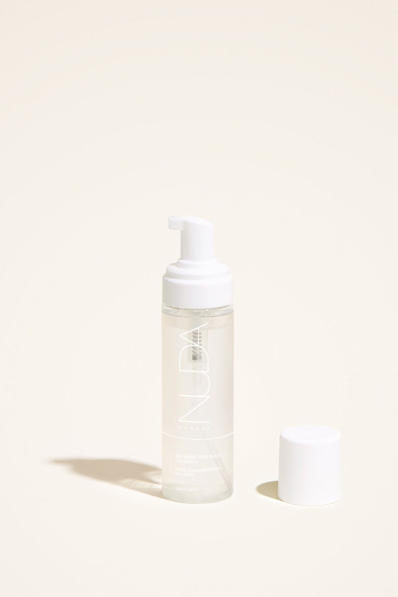 Eau mousse autobronzante - moyen à foncé
