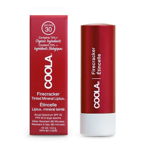 Coola - Liplux Luxe pour les lèvres, baignade à poil minéral teinté SPF 30