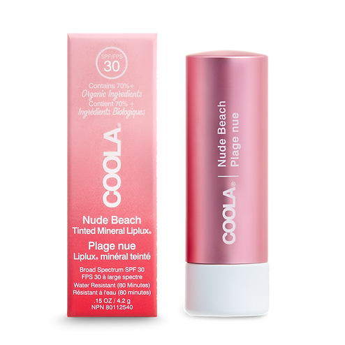 Coola - Liplux Luxe pour les lèvres, baignade à poil minéral teinté SPF 30